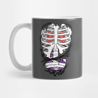 Gallifreyan Anatomy v2 Mug